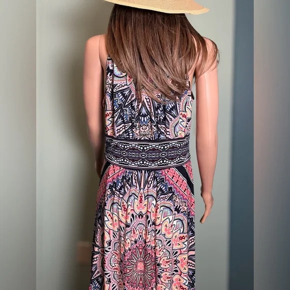 London Style Collection Maxi Dress NWT Size 10 - Picture 9 of 13